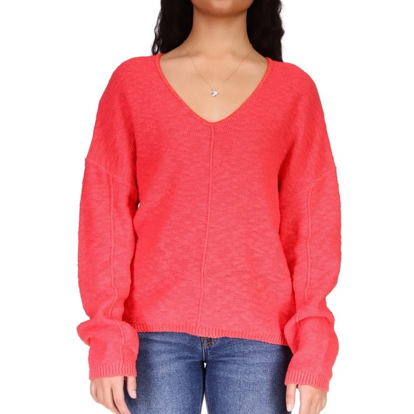 NWT reddish-orange Sanctuary sweater - Picture 5 of 5